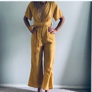 NWT Boutique Printed Jumpsuit